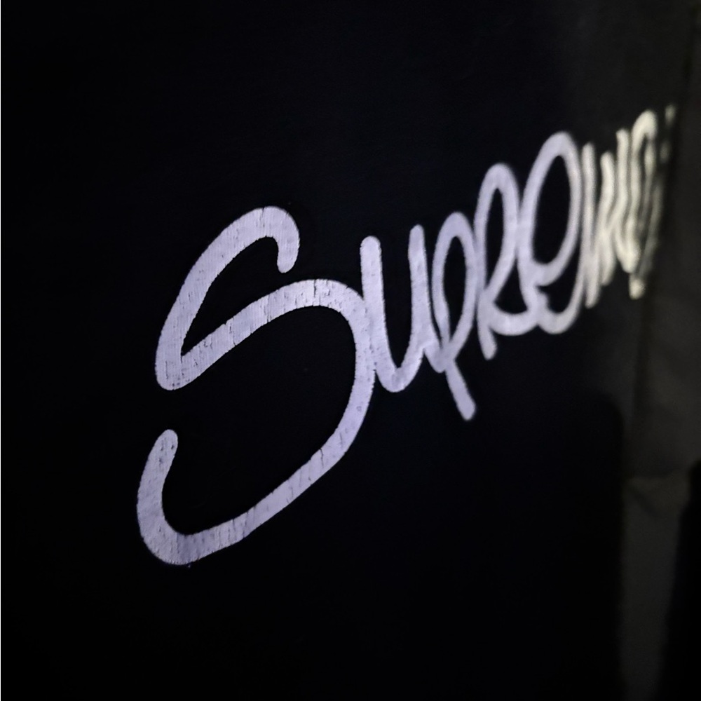 Supreme Hand writing logo tee